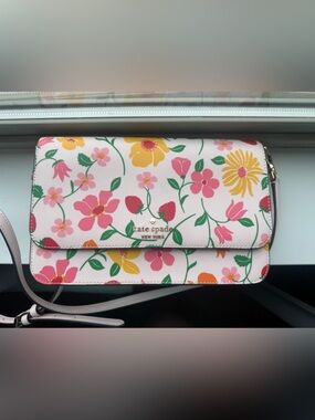 kate spade Madison Strawberry Garden with wallet
